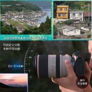 佳能（Canon）EOS R6 单机/套机 全画幅微单数码相机 旗舰系列 专业级照相机 4K视频摄像 r6+RF70-200mm F4 L IS USM