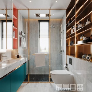 东易日盛全包装修原创设计品质整装局部空间展示-卫生间（北京专享）