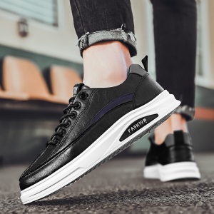 鞋子男春季2022新款男鞋透气百搭板鞋男士休闲运动低帮小白鞋靴潮