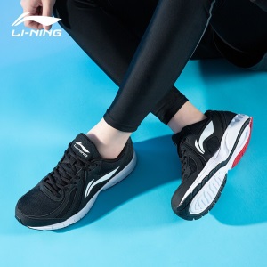 李宁男鞋跑步鞋春夏季新款网面防滑耐磨跑步鞋学生轻便休闲运动鞋