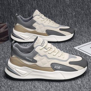 范途森（FANTUSEN）男鞋新款休闲鞋男潮流男士老爹鞋男阿甘潮鞋子男时尚百搭板鞋男