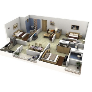 一宅装饰全包半包家装装修公司房屋整体室内装修设计出租房简装施工环保家装新房装修毛坯房装修旧房翻新改造