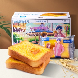 三只松鼠岩烧乳酪吐司