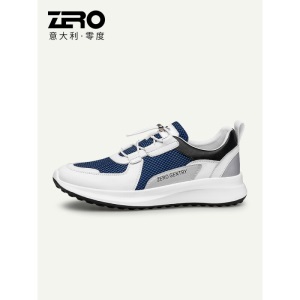 【官方发售】Zero零度男鞋2022春季新款男士运动轻便透气网面鞋软底减震户外休闲鞋