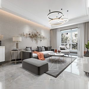 东易日盛全包装修原创设计品质整装局部空间展示-客厅（北京专享）