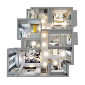 今朝装饰全包装修全屋环保整装修公司 老旧房翻新改造整体全包装修服务