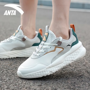 【销量过万】安踏男鞋运动鞋男士2022春季网面透气跑步鞋休闲板鞋户外鞋厚底慢跑鞋子暴走鞋