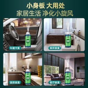 哈姆雷特车内除味喷雾汽车除异味空气清新剂空调清洗剂除臭除味剂消毒杀菌喷剂车味净室内车用车载香薰用品