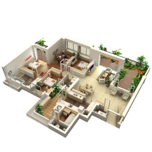 【全包装修】塞纳春天 房子装修家装公司装修服务 安装设计施工效果图 全国特权订金