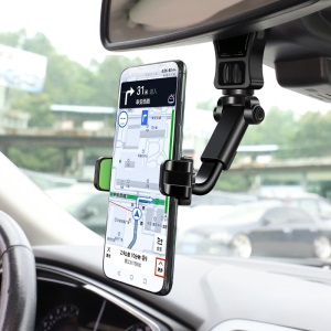 .汽车后视镜手机车载支架2021新款多功能车导航车用支撑架用品大全wj