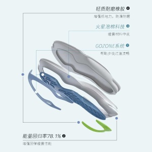 【谷爱凌同款-氢跑鞋4.0】安踏男鞋运动鞋2022春夏新款氢科技跑步鞋子男网面透气情侣款官方旗舰网店