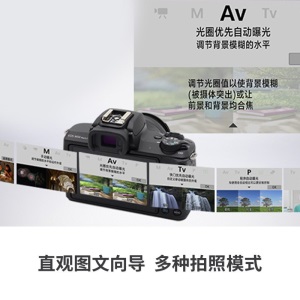 【现货速发】佳能m50二代入门级微单反高清旅游数码学生款2代美颜vlog自拍照相机EOS canon M50 Mark II（EF-M15-45）