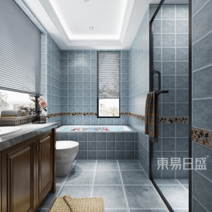 东易日盛全包装修原创设计品质整装局部空间展示-卫生间（北京专享）