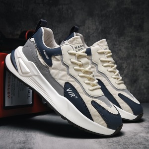 范途森（FANTUSEN）男鞋新款休闲鞋男潮流男士老爹鞋男阿甘潮鞋子男时尚百搭板鞋男