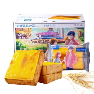 三只松鼠岩烧乳酪吐司