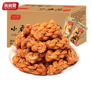 比比赞小麻花整箱1000g