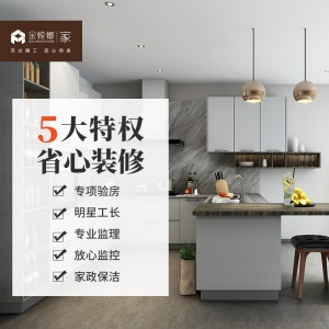 金螳螂·家全包装修特权订金 装修设计效果图 家装装潢公司 新房老房翻新焕新改造