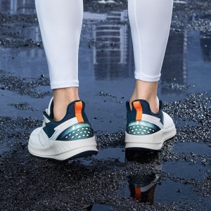 雨屏4.0暮雨丨361度男鞋运动鞋秋冬季防水运动鞋雨屏科技Q弹反光夜跑步鞋舒适缓震休闲鞋子 N